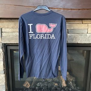 VINEYARD VINES navy long sleeve t-shirt